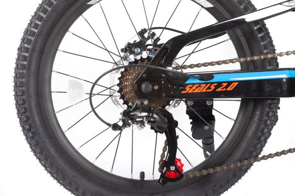 Велосипед Trinx SEALS 2.0 2022 20" Black-Red-Blue
