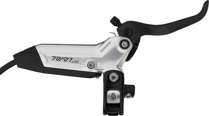 Гальма дискові Sram Level Ultimate Stealth 4 Piston - Carbon Lever, Ti Hardware, Reach Adj, Clear Ano Rear 2000mm Hose (includes MMX Clamp, Rotor/Bracket sold separately) C1
