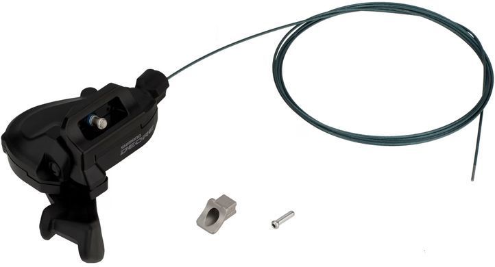 Шифтер Shimano SL-M5100-IL DEORE, 2-шв, лівий, важіль MONO, на гальм ручку I-Spec EV, без індикат.передач