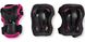 Защита набор Rollerblade Skate Gear Jr black-pink XXXS 1 из 3