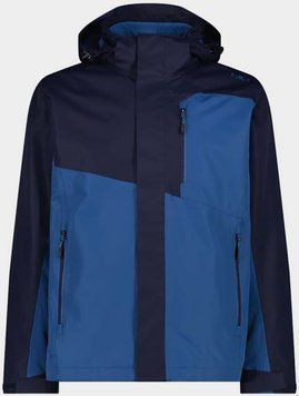 Куртка CMP JACKET ZIP HOOD DETACHABLE INN, b. blue-bluestone, 54