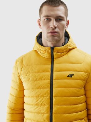 Куртка 4F двостороння NY чорний + жовтий, чоловіча XXXL(р)