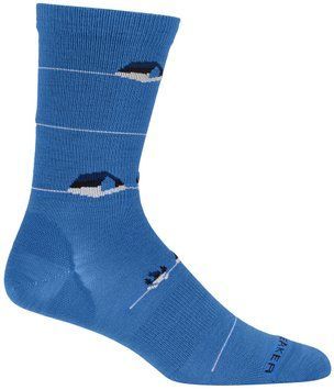 Носки Icebreaker Lifestyle Ultralight Crew Backcountry Camp MEN LAZURITE/ETHER/ROYAL NAVY L