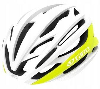 Шлем велосипедный Giro Syntax MIPS белый/матовый желтый M/55-59см