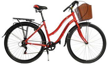 Велосипед Cross 28" Elegant 2022, рама 18" red