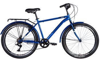 Велосипед ST 26" Discovery PRESTIGE MAN Vbr з багажником задн St з крилом St 2024 (синій)
