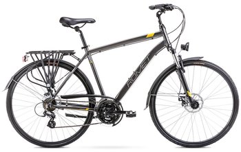 Велосипед Romet Wagant 2 графітово-золотистий 21 L