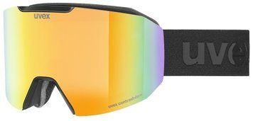 Маска горнолыжная Uvex EVIDNT ATTRACT S S5506722030 blk dl/FM rbw-gree