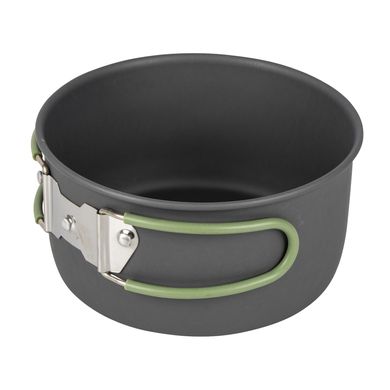 Набор посуды Bo-Camp Explorer 4 Pieces 19 Hard Anodized Grey/Green (2200241)