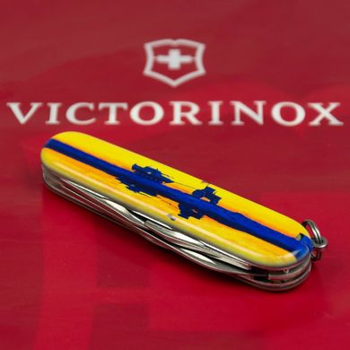 Нож складной Victorinox SPARTAN UKRAINE, Марка с трактором, 1.3603.3.T3110p