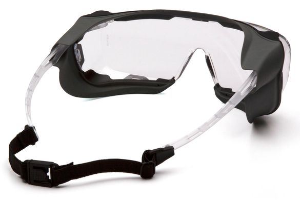 Очки защитные с уплотнителем Pyramex Cappture-Plus (clear) H2MAX Anti-Fog, прозрачные