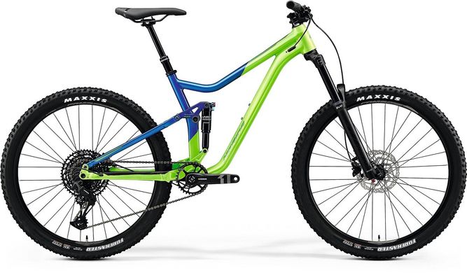 Велосипед Merida ONE-FORTY 400 LIGHT GREEN/GLOSSY BLUE