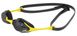 Окуляри для плавання Arena COBRA SWIPE чорний, жовтий OSFM 1 з 2