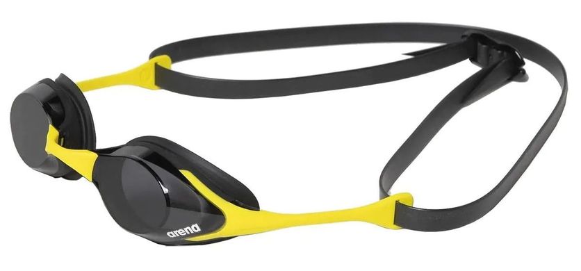 Очки для плавания Arena COBRA SWIPE черный, желтый OSFM