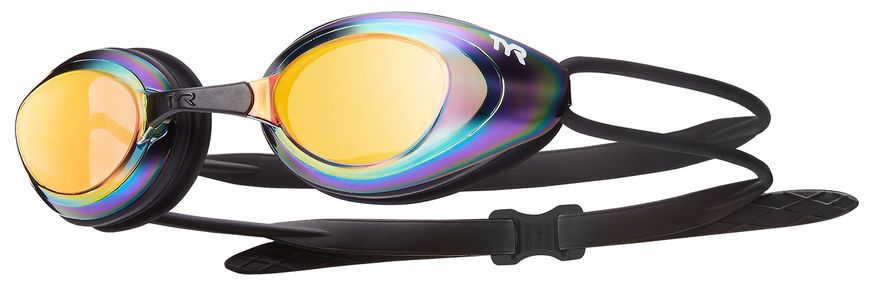 Очки для плавания TYR Black Hawk Racing Mirrored