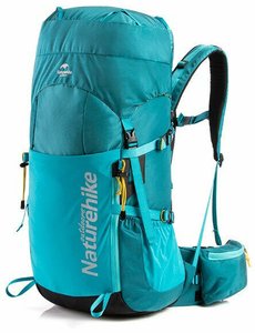 Рюкзак туристичний Naturehike NH18Y045-Q, 45 л, блакитний