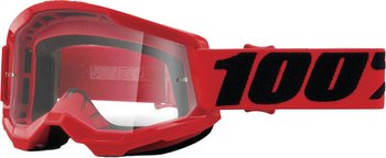 Мотоокуляри Ride 100% STRATA 2 Goggle Red - Clear Lens, Clear Lens
