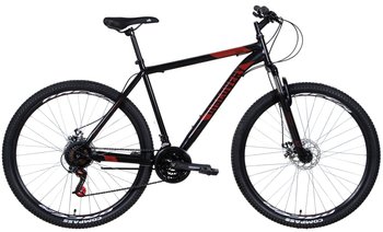 Велосипед ST 29" Discovery RIDER AM DD 2022 (чорно-червоний)