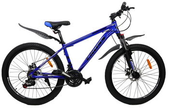 Велосипед Cross 24" Hunter, рама 12.5" blue