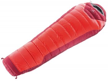 Спальный мешок DeuterNeosphere -10° цвет 5520 fire-cranberry левый