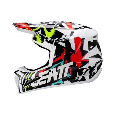 Шолом дитячий Leatt Moto 3.5 Jr Helmet Zebra, YL