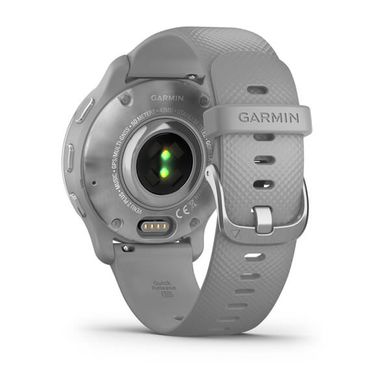Смарт часы Garmin Venu 2 Plus, Powder Gray + Passivated, GPS