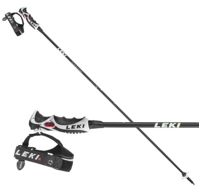 Палки лыжные Leki Carbon 11 S black 130 cm