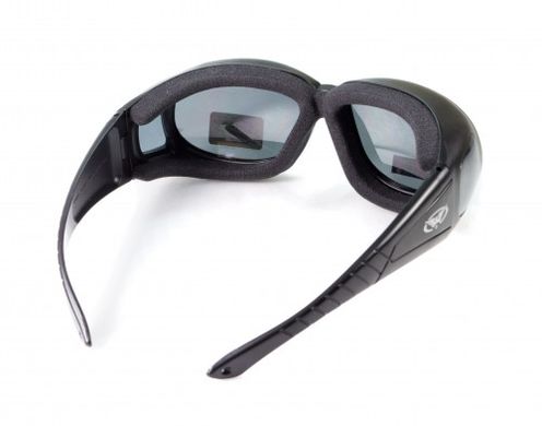Окуляри захисні з ущільнювачем Global Vision Outfitter (gray) Anti-Fog, чорні