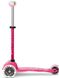 Самокат Micro Mini Deluxe Magic, рожевий (до 50 kg, 3-х колісний, світло) 2 з 7