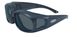 Очки защитные с уплотнителем Global Vision Outfitter (gray) Anti-Fog, серые 1 из 5