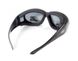 Окуляри захисні з ущільнювачем Global Vision Outfitter (gray) Anti-Fog, чорні 4 з 5