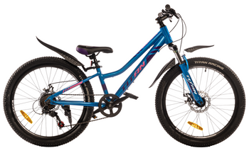 Велосипед Titan 26" Best Mate, рама 13" dark blue-pink