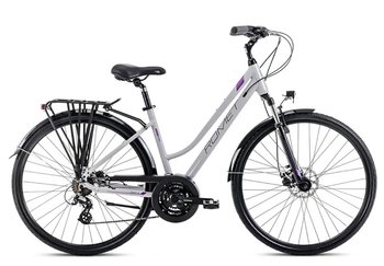 Велосипед Romet 2024 Gazela 2 серо-фиолетовый 18 M