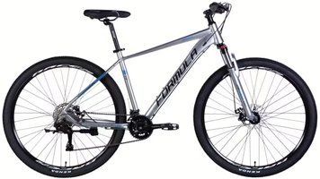 Велосипед AL 29" Formula ZEPHYR 3.0 DD CS рама-19" срiблястий 2026
