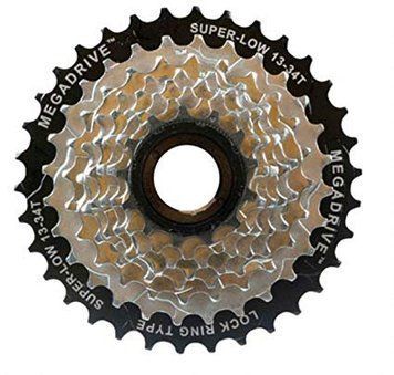 Трещетка Sun Race M56 8S, 13-34T, Zinc+Black