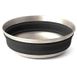 Миска складна Sea to Summit Detour Stainless Steel Collapsible Bowl, Beluga Black, L 1 з 5