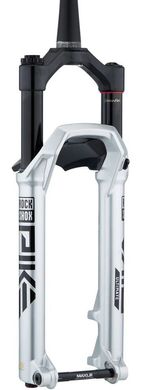 Вилка RockShox Pike Ultimate Charger 3 RC2 - Crown 27.5" Boost™ 15x110 140mm Silver Alum Str Tpr 37offset DebonAir+ (includes Bolt On Fender,2 Btm Tokens, Star nut & Maxle Stealth) C1