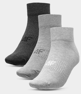 Шкарпетки 4F 3 пари колір: чорний сірий темно сірий new g чоловік. 43-46(р)