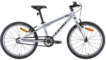 Велосипед 20" Leon GO Vbr 2022 (сірий із чорним)
