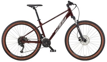 Велосипед KTM PENNY LANE 271 27.5", рама S/38 темно-червоний 2022/2023