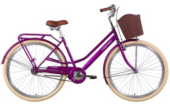 Велосипед 28" Dorozhnik COMFORT FEMALE 2021 (фиолетовый)
