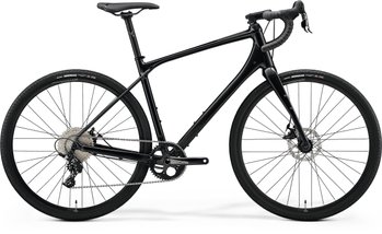 Велосипед Merida SILEX 300, XS(44), GLOSSY BLACK(MATT BLACK)