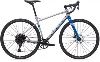 Велосипед 28" Marin GESTALT X10, рама 60см, 2022 Gloss Chrome/Blue/Black