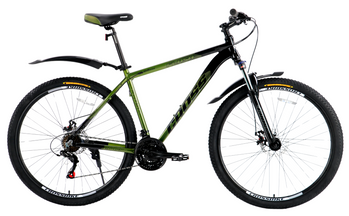 Велосипед Cross 29" Flash 2024 Рама-19,5" green-black