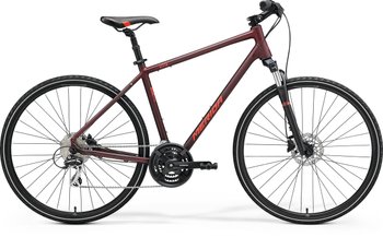 Велосипед Merida CROSSWAY 20, S(47), MATT BURGUNDY RED(RED)