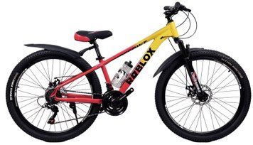 Велосипед CrossBike 26" Roblox 2026 Рама 13" yellow-red