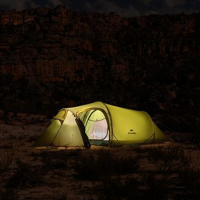 Палатка двухместная Naturehike Opalus, UL, CNK2450WS036, темно-зеленый