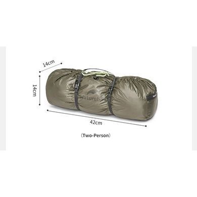 Палатка двухместная Naturehike Opalus, UL, CNK2450WS036, темно-зеленый