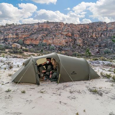 Палатка двухместная Naturehike Opalus, UL, CNK2450WS036, темно-зеленый