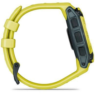 Смарт-часы Garmin Instinct E, 45 mm, ElectricLimeBezel w/ ElectricLimeBand, GPS